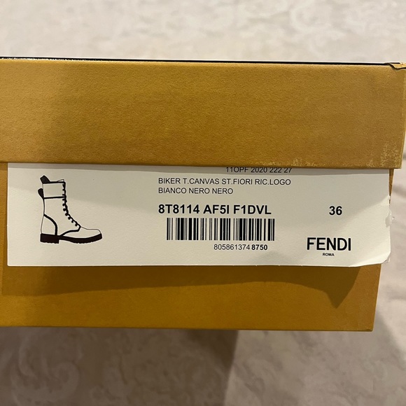 AUTHENTIC FENDI BOOTS - Picture 5 of 11